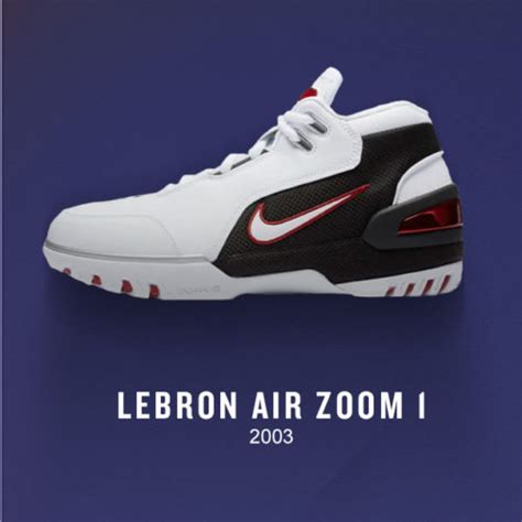 lebron shoes timeline|lebron shoes by year.